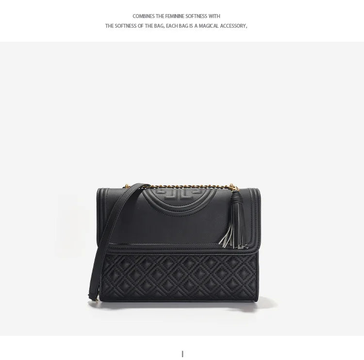 TB Infinite Charm Ladies Luxury Brand Small Square Bag 2024 New Famous DesignerRetro Messenger Bag - Youks store