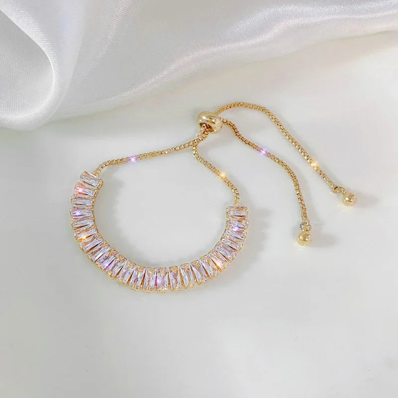 Elegant Black Crystal Eyes Snake Zircon Bracelet Women's Fashionable Personalized Daily Accessory Party Jewelry Birthday Gifts - Youks store