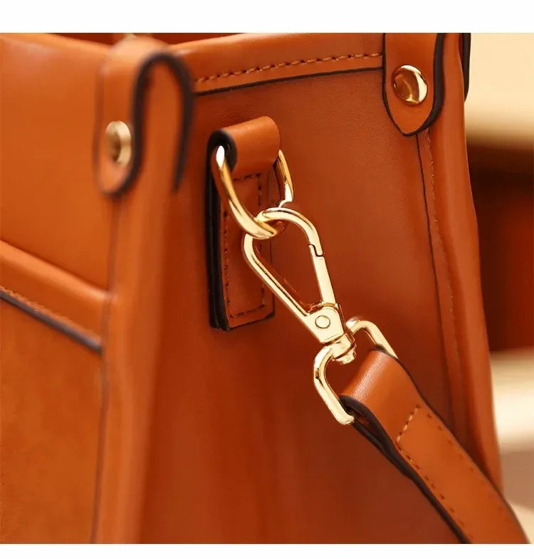 Fashion Luxury Designer Top Quality Women Handbag Soft Leather Shoulder bag female Crossbody Bags Woman Lady Simply Tote Purse - Youks store