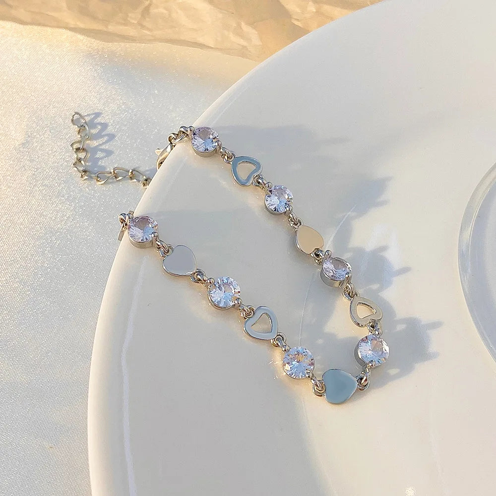 Elegant Black Crystal Eyes Snake Zircon Bracelet Women's Fashionable Personalized Daily Accessory Party Jewelry Birthday Gifts - Youks store