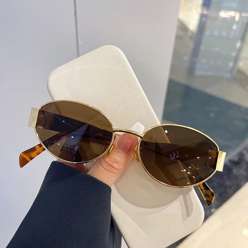 Fashion Oval Sunglasses Women - Youks store