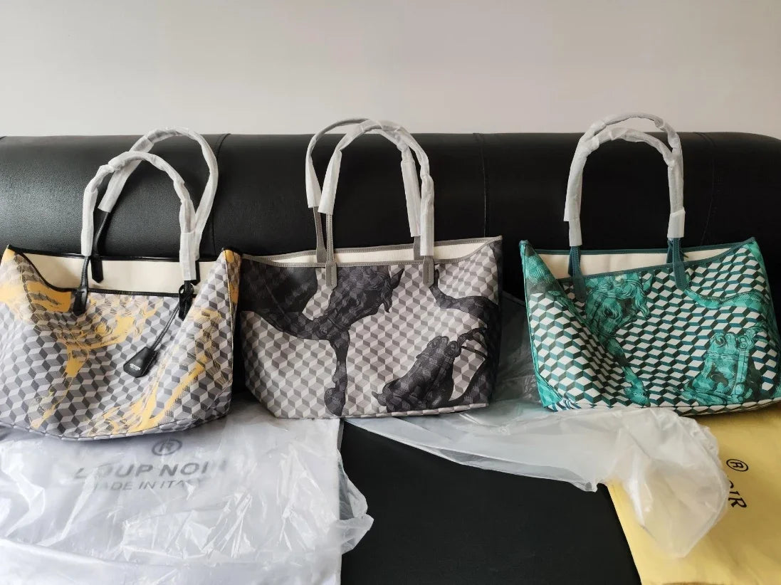 LOUP NOIR New Tote Bag for Women - Youks store