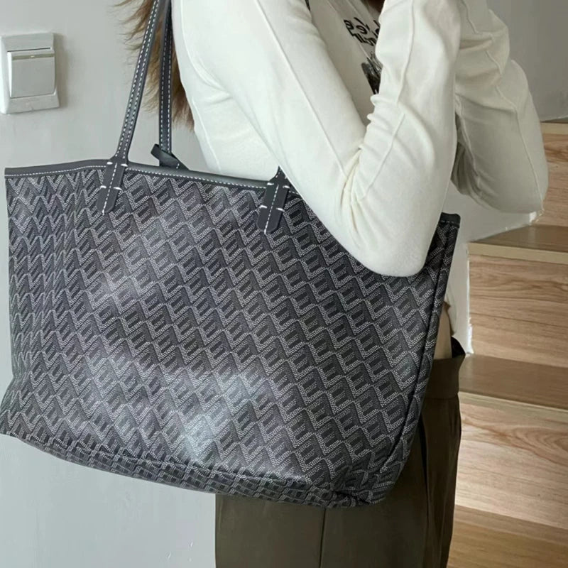 tote bags Big Shoulder Bags A+++ Leather Tote Bag Large Capacity Women Handbags Ladies Shopping Handbag Designer Handle Bags - Youks store