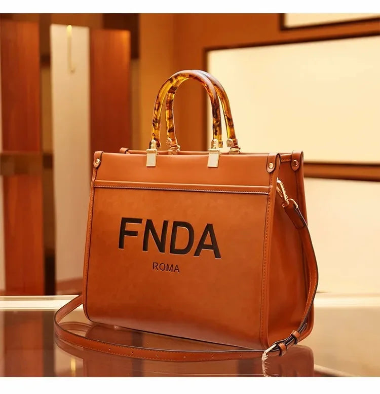 Fashion Luxury Designer Top Quality Women Handbag Soft Leather Shoulder bag female Crossbody Bags Woman Lady Simply Tote Purse - Youks store