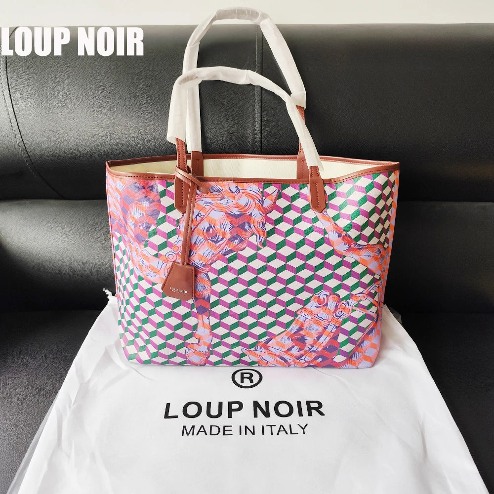 LOUP NOIR New Tote Bag for Women - Youks store