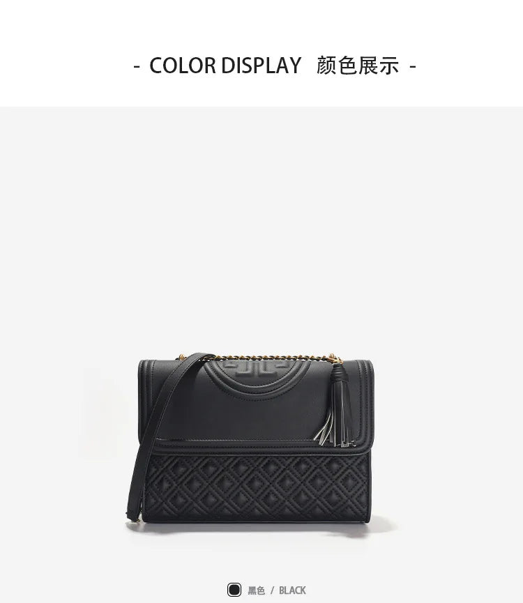 TB Infinite Charm Ladies Luxury Brand Small Square Bag 2024 New Famous DesignerRetro Messenger Bag - Youks store