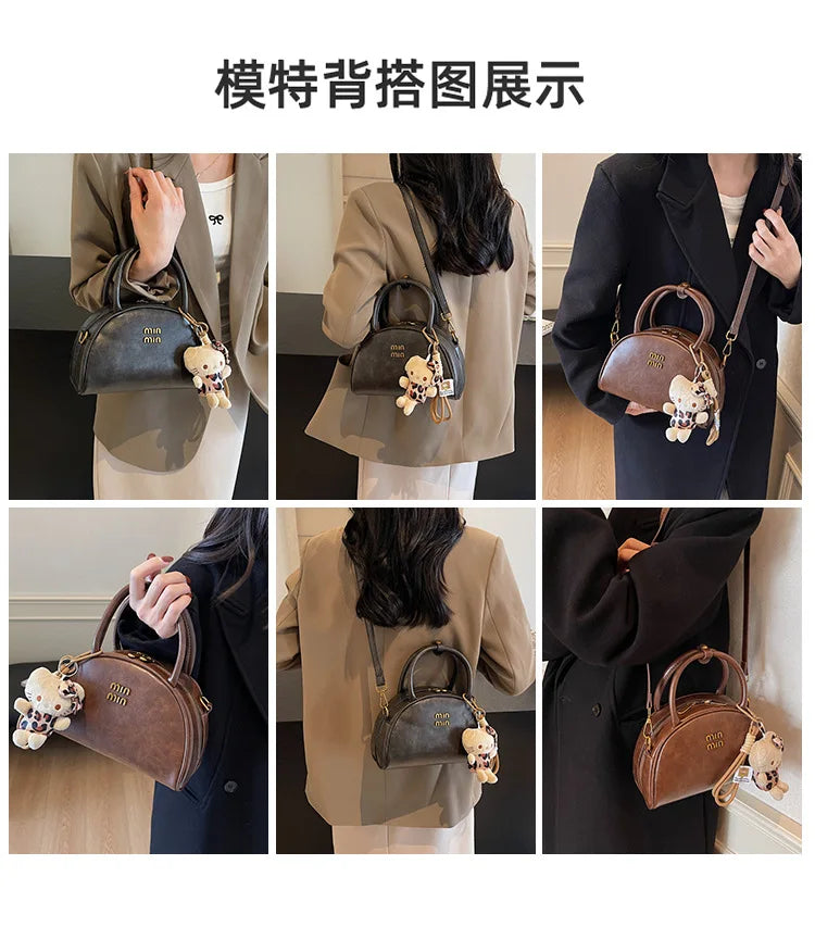 Classyretro small bag for women new arrival autumn wintereasiest for match crossbody bag exquisite mini satchel small bag - Youks store