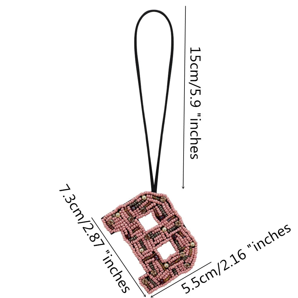 3D Handmade Rhinestone Beaded Coconut tree, butterfly hanging rope Patches Crystal Bag lanyard Patch beading Applique Patch - Youks store