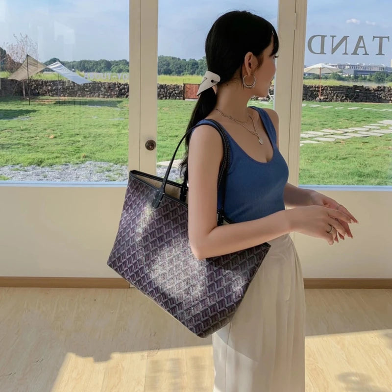 tote bags Big Shoulder Bags A+++ Leather Tote Bag Large Capacity Women Handbags Ladies Shopping Handbag Designer Handle Bags - Youks store