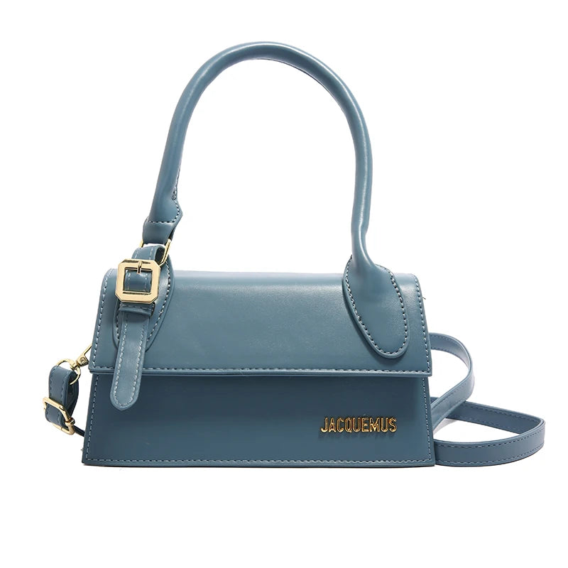 Fashionable Leather Crossbody Bag - Classic Vintage Style With Modern Twist & Luxury Gold-Tone Letter Logo - Youks store