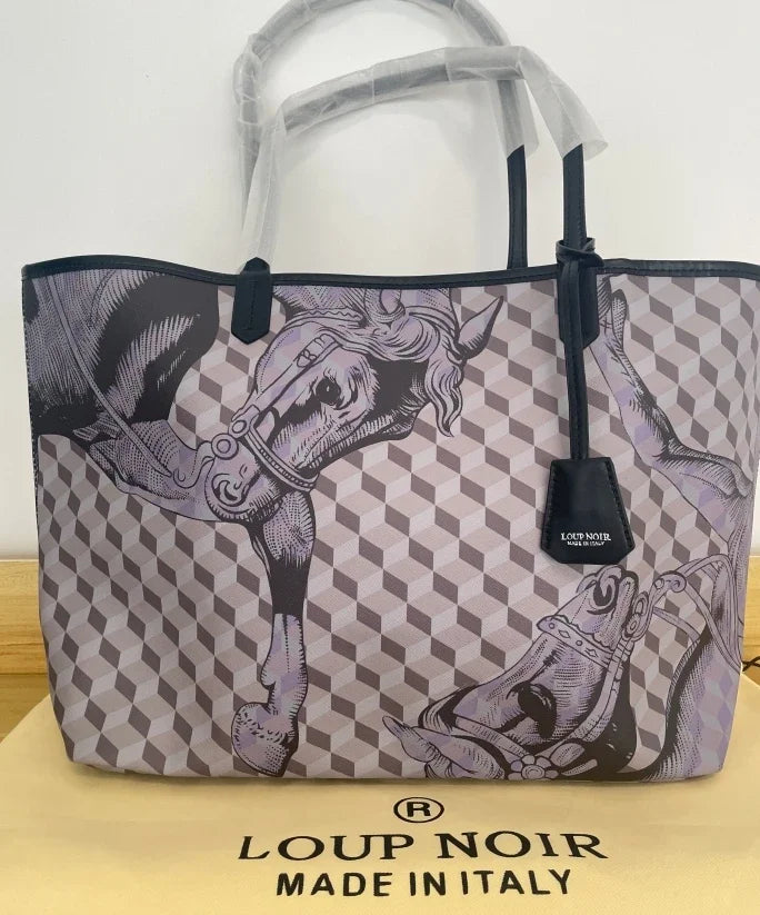 LOUP NOIR New Tote Bag for Women - Youks store