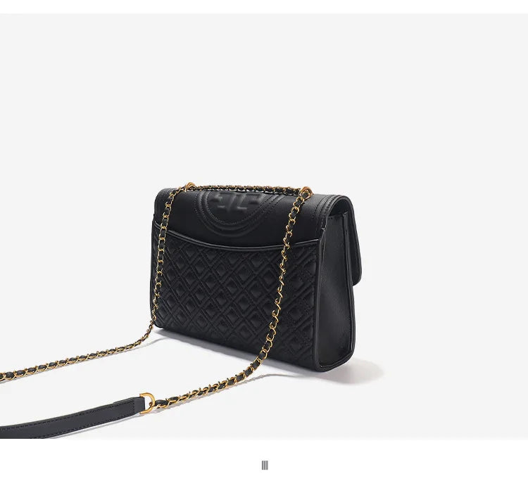 TB Infinite Charm Ladies Luxury Brand Small Square Bag 2024 New Famous DesignerRetro Messenger Bag - Youks store
