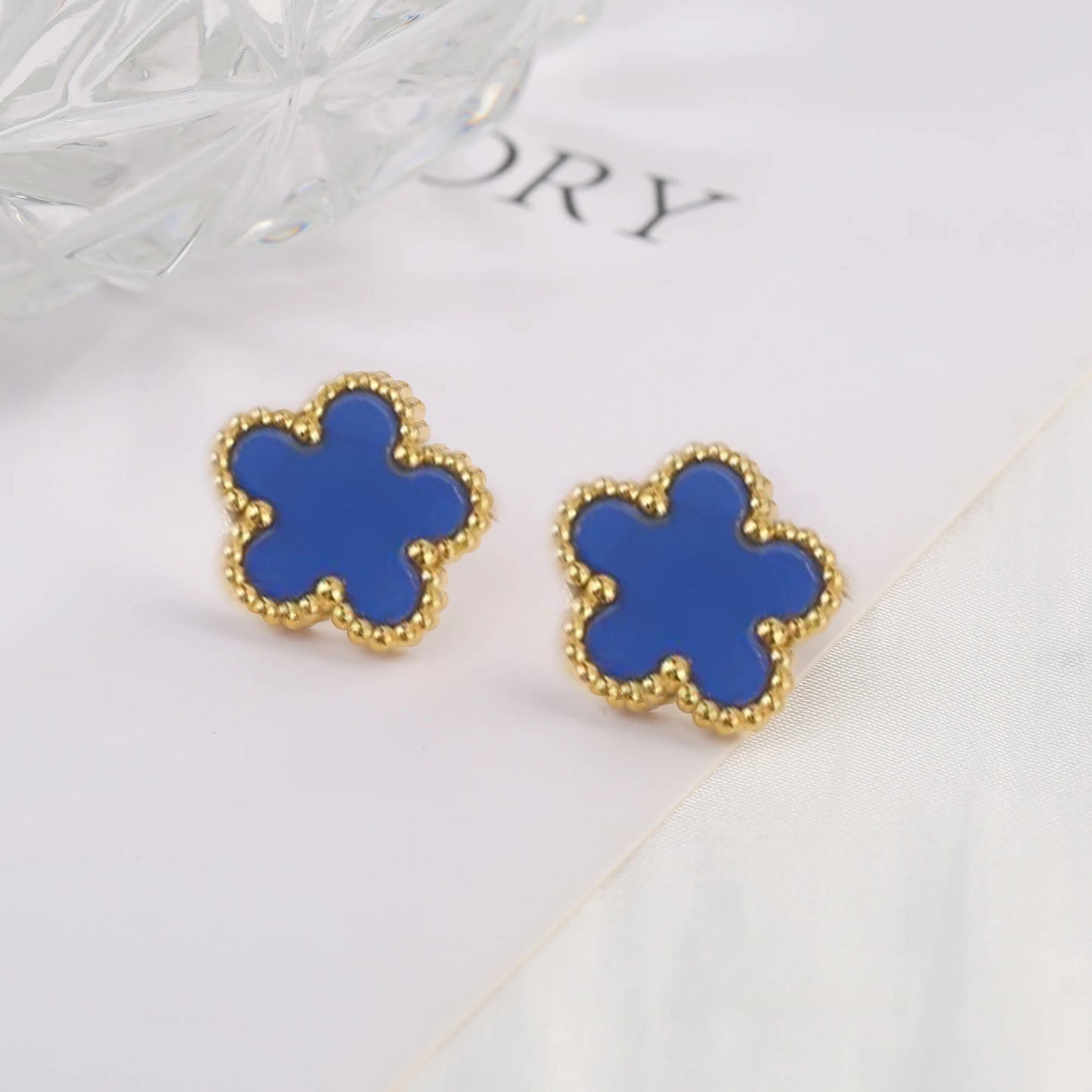 Hot Sale Stainless Steel Laser Five Leaf Flower Petal Adjustable Clover Bracelet Classic for Woman Girl Brand Jewelry Party Gift - Youks store