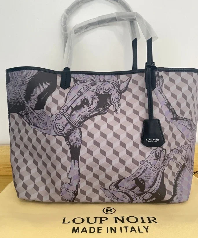 LOUP NOIR New Tote Bag for Women - Youks store
