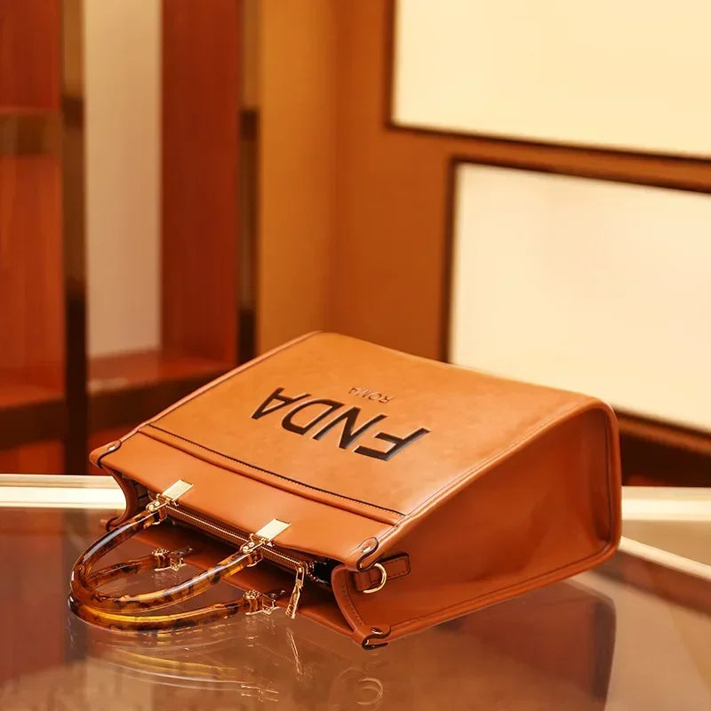Fashion Luxury Designer Top Quality Women Handbag Soft Leather Shoulder bag female Crossbody Bags Woman Lady Simply Tote Purse - Youks store