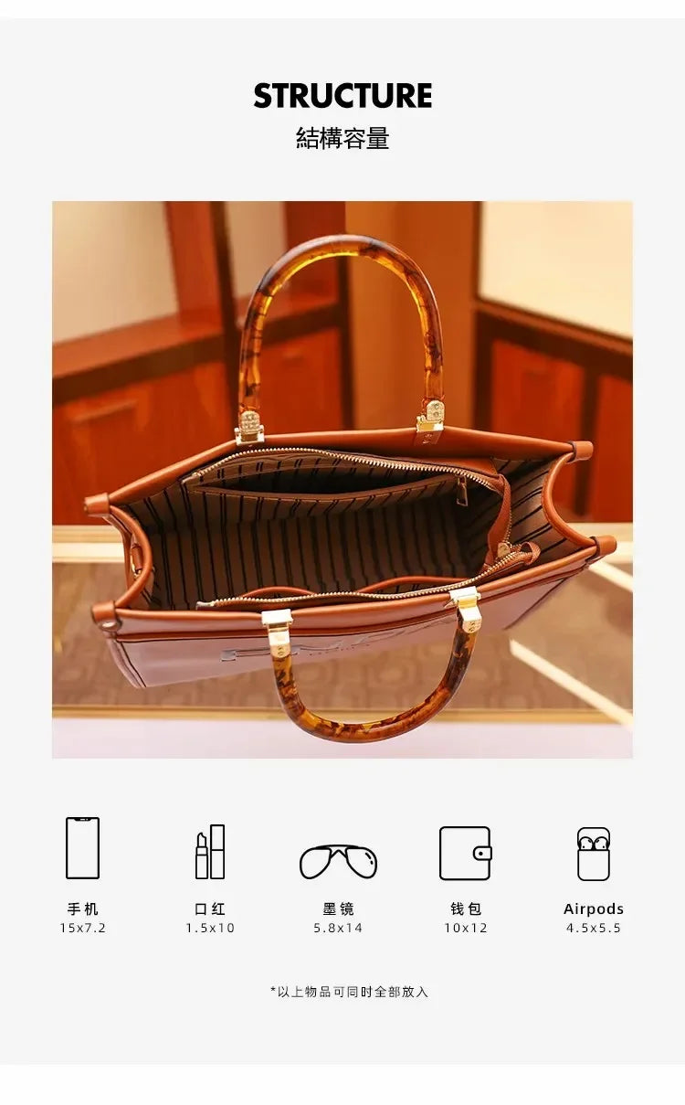 Fashion Luxury Designer Top Quality Women Handbag Soft Leather Shoulder bag female Crossbody Bags Woman Lady Simply Tote Purse - Youks store