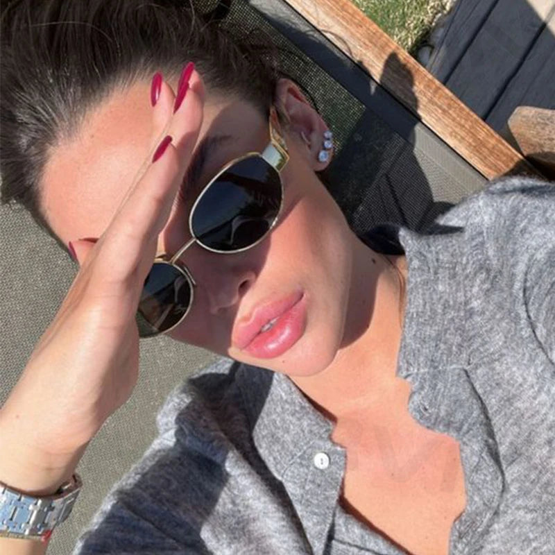 Fashion Oval Sunglasses Women - Youks store