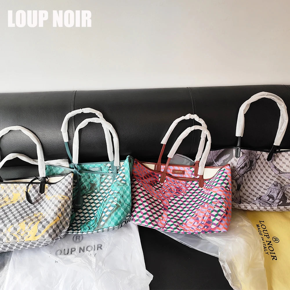 LOUP NOIR New Tote Bag for Women - Youks store