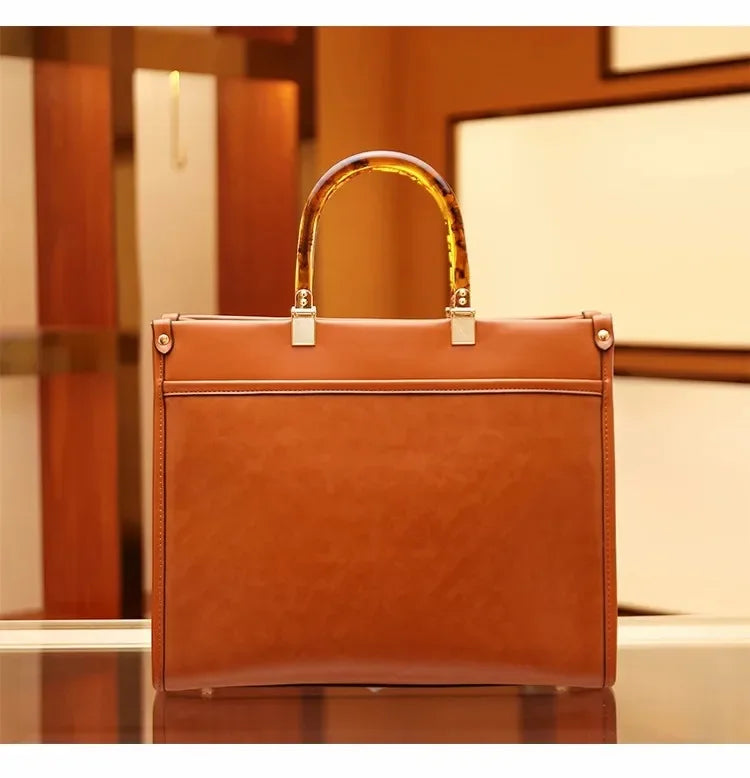 Fashion Luxury Designer Top Quality Women Handbag Soft Leather Shoulder bag female Crossbody Bags Woman Lady Simply Tote Purse - Youks store