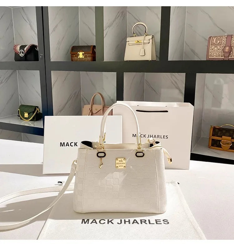 Luxury and Elegant Handheld Tote Bag with Simple and Versatile Women's New Fashion and Classic Handbag for Important Occasion - Youks store