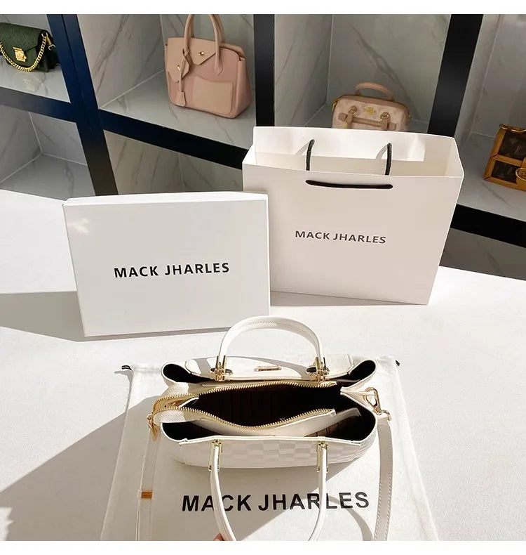 Luxury and Elegant Handheld Tote Bag with Simple and Versatile Women's New Fashion and Classic Handbag for Important Occasion - Youks store
