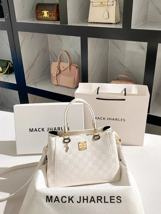 Luxury and Elegant Handheld Tote Bag with Simple and Versatile Women's New Fashion and Classic Handbag for Important Occasion - Youks store