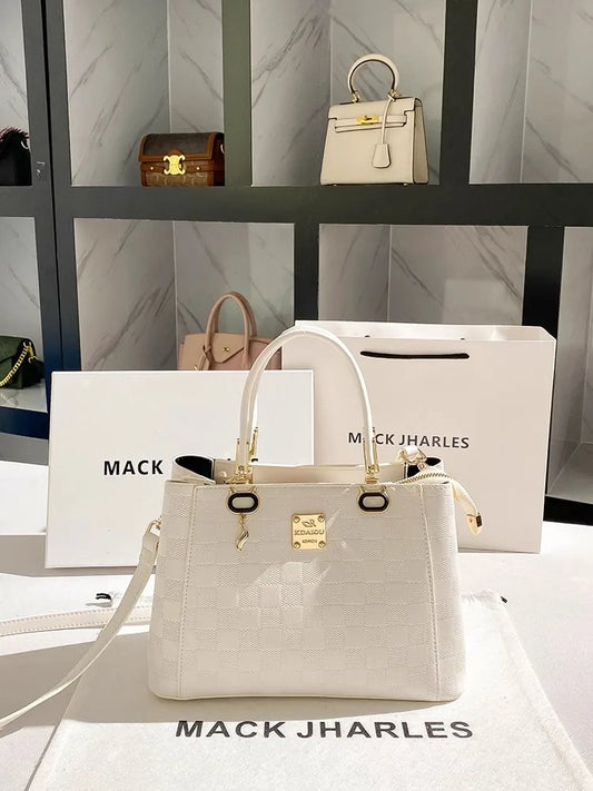 Luxury and Elegant Handheld Tote Bag with Simple and Versatile Women's New Fashion and Classic Handbag for Important Occasion - Youks store