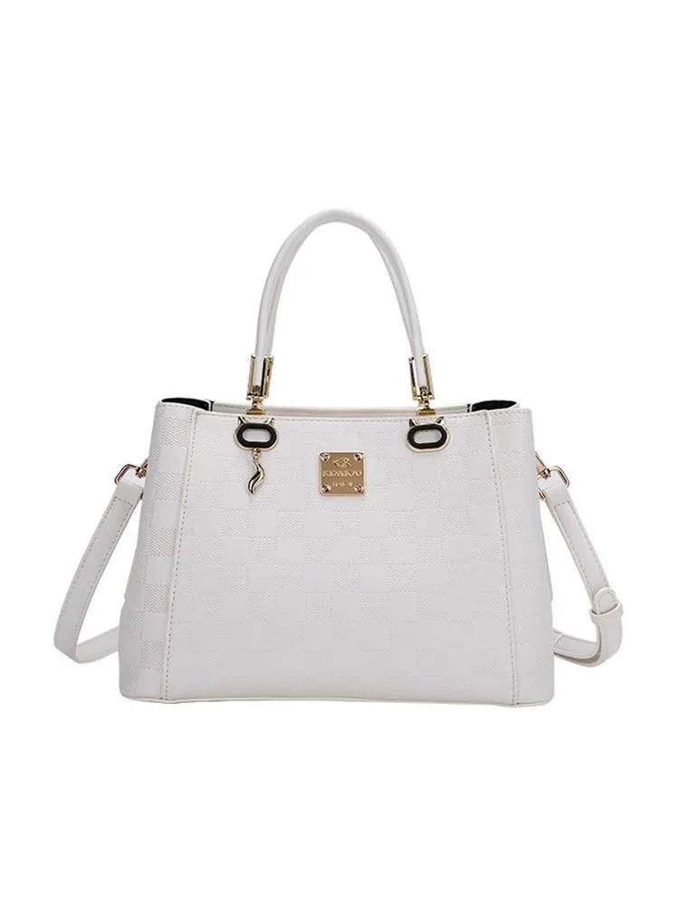 Luxury and Elegant Handheld Tote Bag with Simple and Versatile Women's New Fashion and Classic Handbag for Important Occasion - Youks store