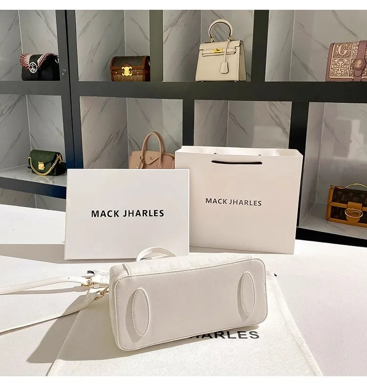 Luxury and Elegant Handheld Tote Bag with Simple and Versatile Women's New Fashion and Classic Handbag for Important Occasion - Youks store