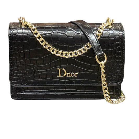 New Ladies Crocodile Grain Senior Sense Of Fashion Chain Armpit Bag Single Shoulder Crossbody Small Square Bag Key Bag - Youks store