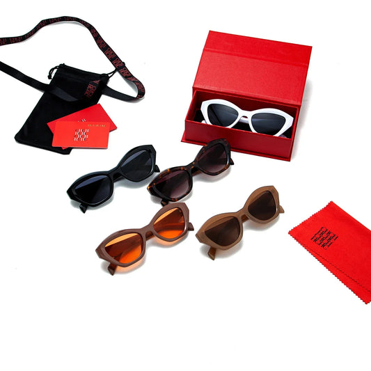 CILMI HARVILL CHHC Retro Narrow Frame Sunglasses 2024 New Celebrity Same Style Men's And Women's Trendy Sunscreen - Youks store