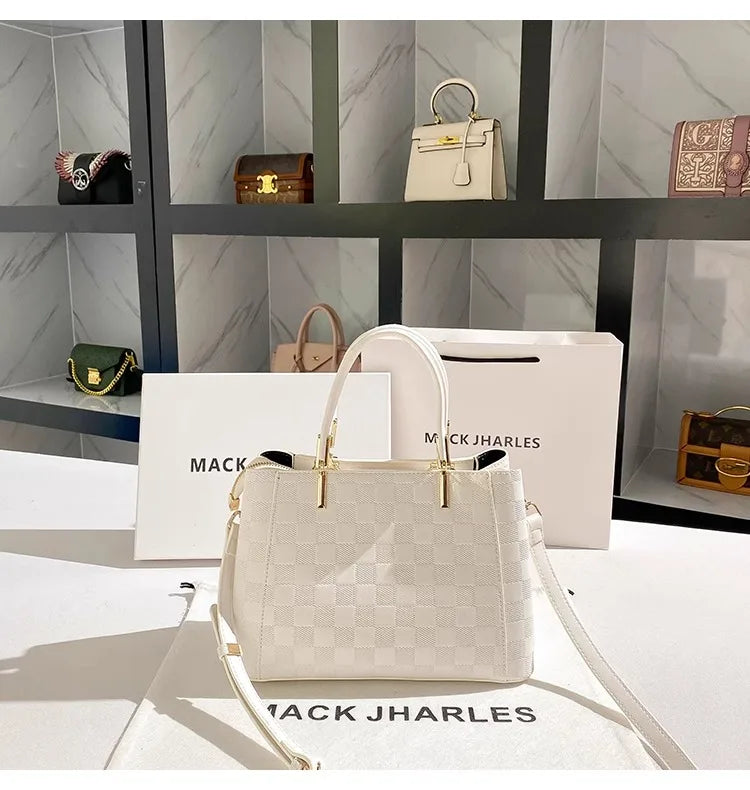 Luxury and Elegant Handheld Tote Bag with Simple and Versatile Women's New Fashion and Classic Handbag for Important Occasion - Youks store