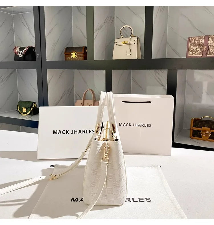 Luxury and Elegant Handheld Tote Bag with Simple and Versatile Women's New Fashion and Classic Handbag for Important Occasion - Youks store