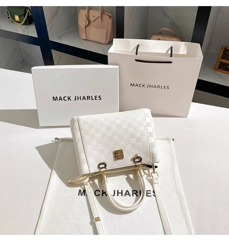 Luxury and Elegant Handheld Tote Bag with Simple and Versatile Women's New Fashion and Classic Handbag for Important Occasion - Youks store