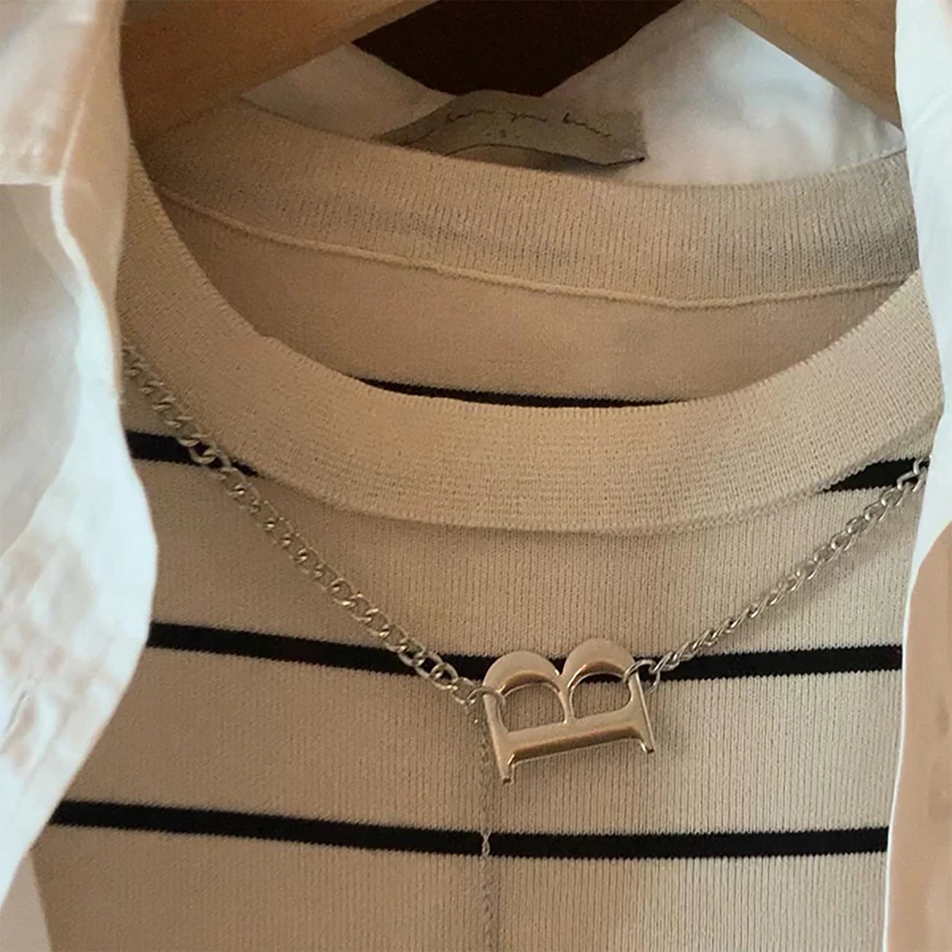 New 2025 Basic Bottoming Striped Chain Elasticity Vests Women Tank & Camis Spring Autumn  Wild Crop Short Top - Youks store