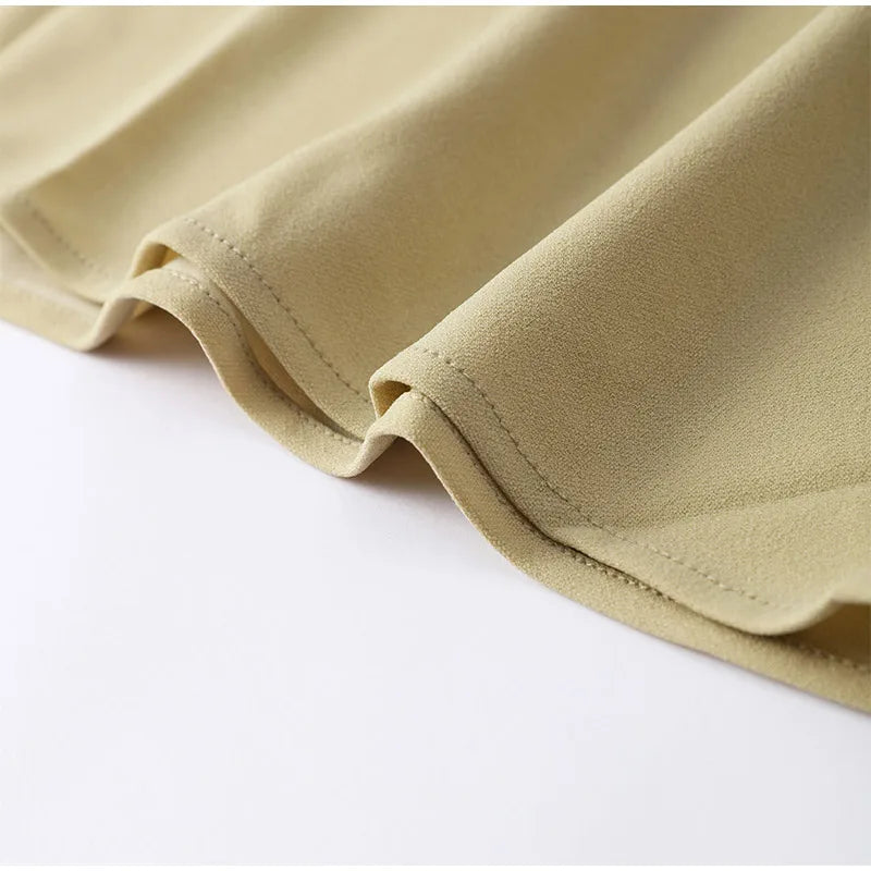 Elegant Off-shoulder Pleated Long Dress Women Skew-collar Short Sleeve Split Dresses 2024 Summer New Female Chic Streetwear Robe - Youks store